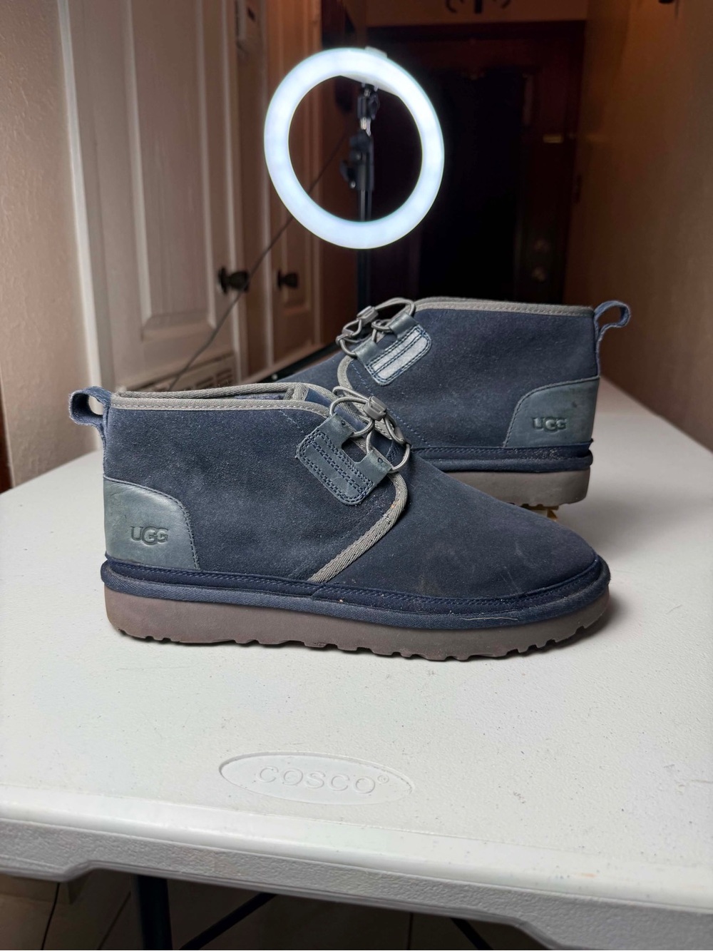 UGG Neumel Ghillie Chukka Lined Boots -Navy Sapphire
Suede -US 10